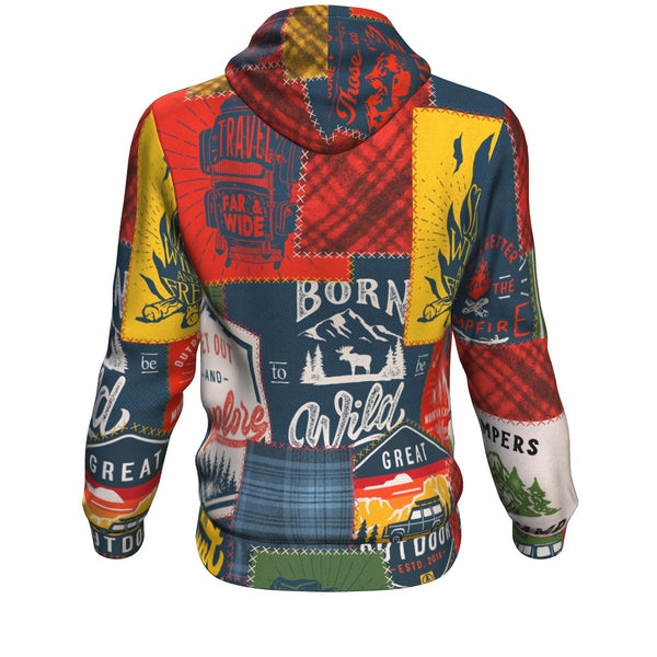 Camping HT Get Out Red Hoodie