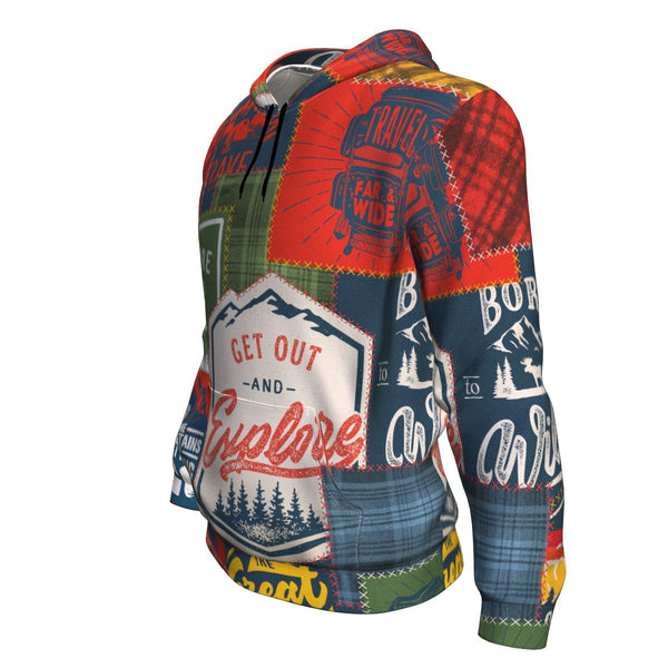 Camping HT Get Out Red Hoodie