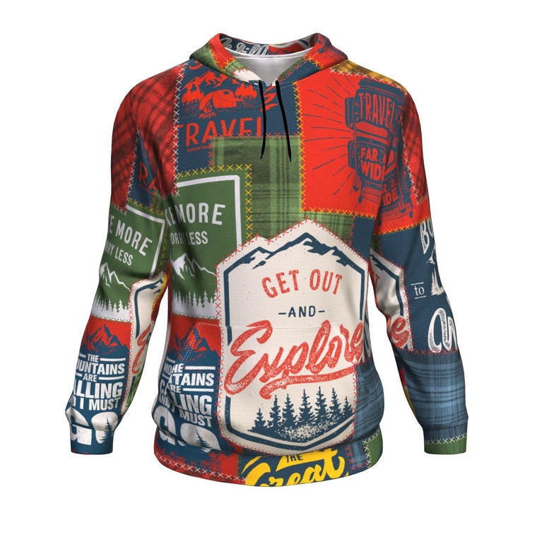 Camping HT Get Out Red Hoodie